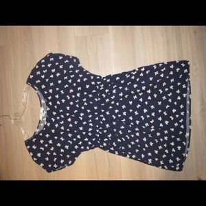 Navy Blue Beach Dress